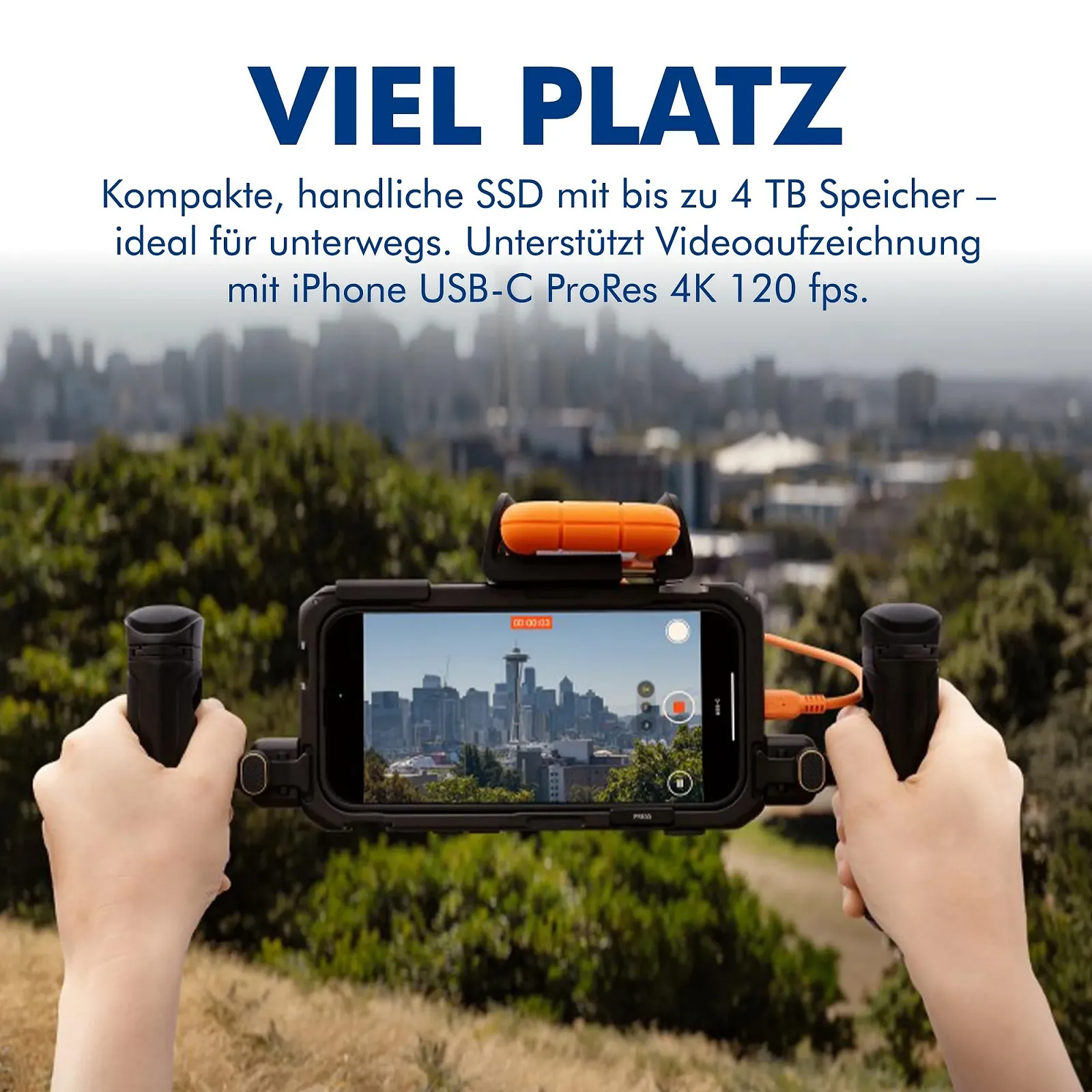 SSD-накопичувач LaCie Rugged 4 ТБ 40 Гбіт/с USB-C Orange, фото №8 SSD-накопичувач LaCie Rugged 4 ТБ 40 Гбіт/с USB-C Orange, фото №8