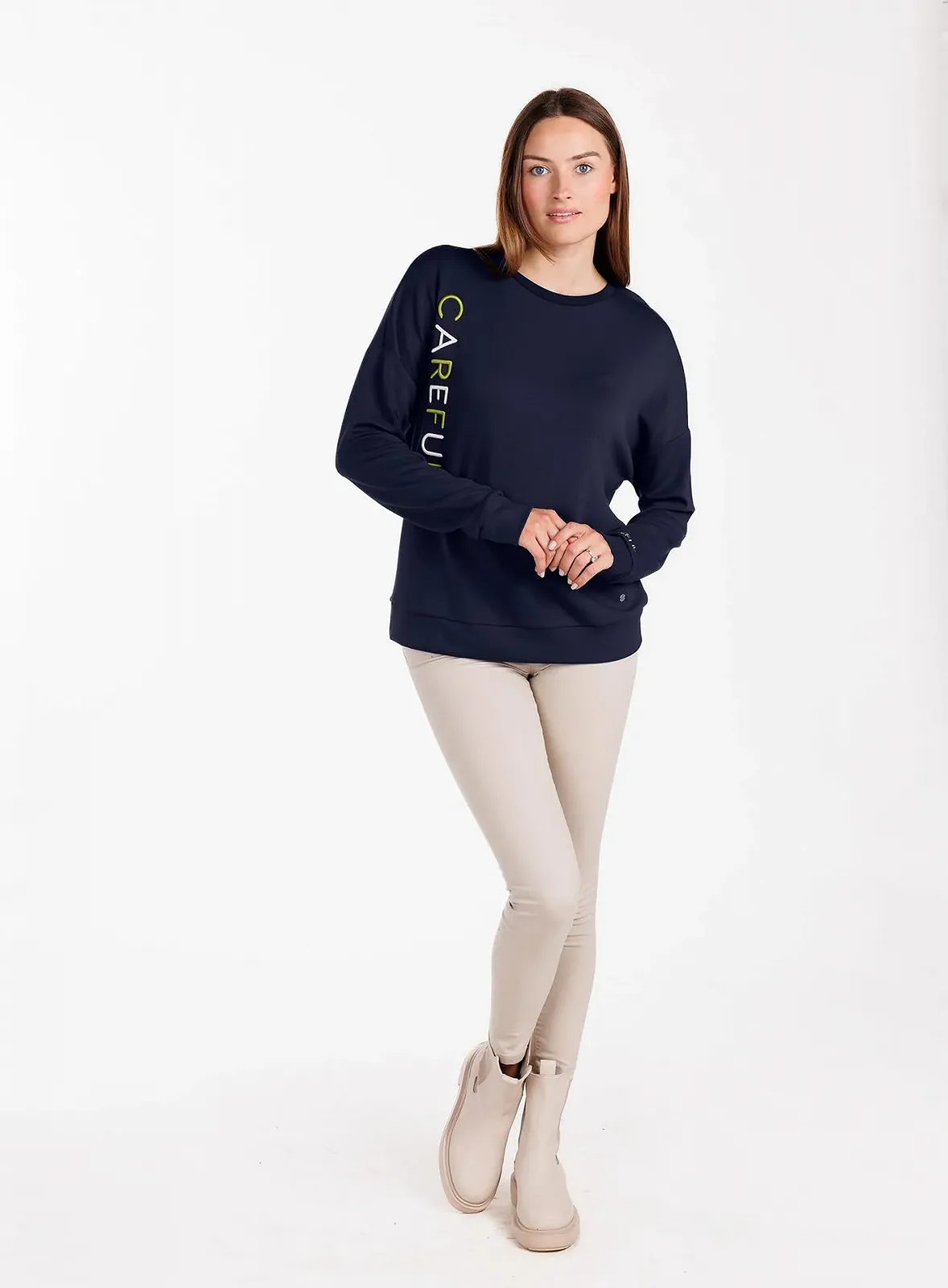 Женский Свитшот KEY LARGO Observe Круглый, фото №7