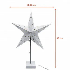 Настільна лампа Paper Star Light Різдвяна зірка 60 x 45 см synthetic.ua - Фото 1