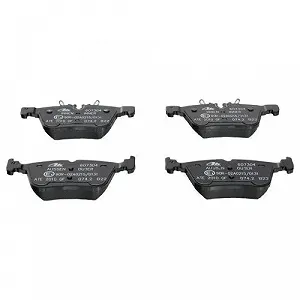 Комплект тормозных колодок дискового тормоза ATE 13.0460-7304.2 для MERCEDES-BENZ задняя ось synthetic.ua - Фото 1