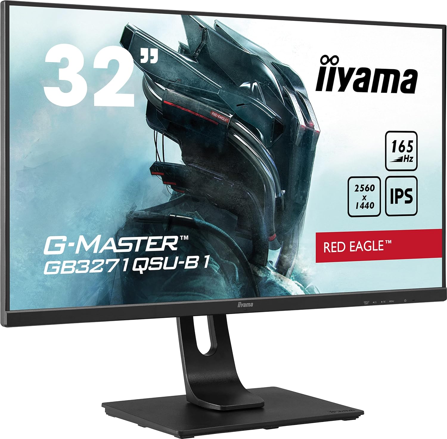 Монітор 32" Iiyama G-Master GB3271QSU-B1 2К IPS 165 Гц, фото №2