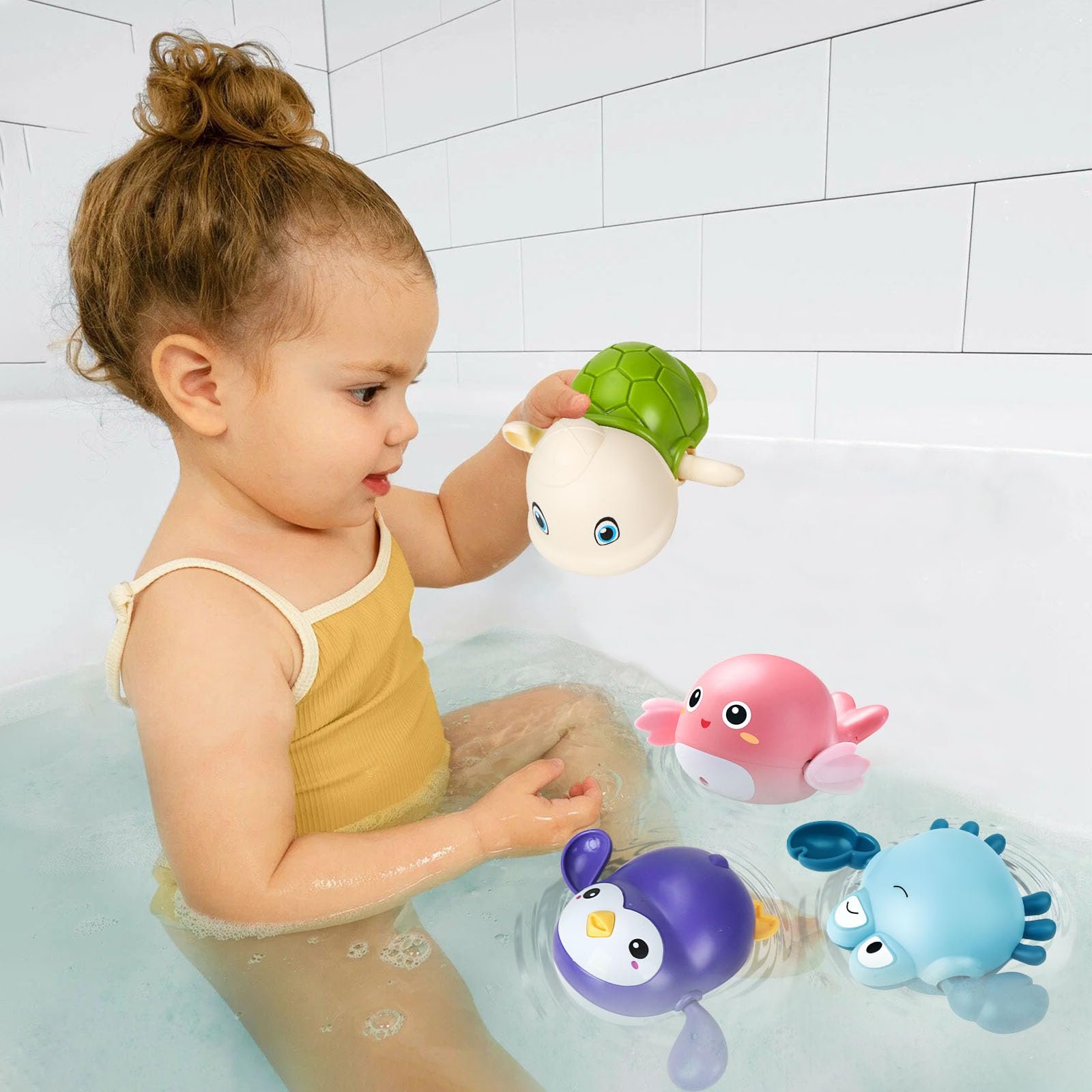 Игрушка для ванны Детская, Набор 4 шт., фото №5