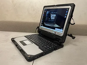 Захищений ноутбук-планшет Panasonic Toughbook CF-33, 12", i7-7600U, 16GB, 256GB, 4G LTE synthetic.ua - Фото 1