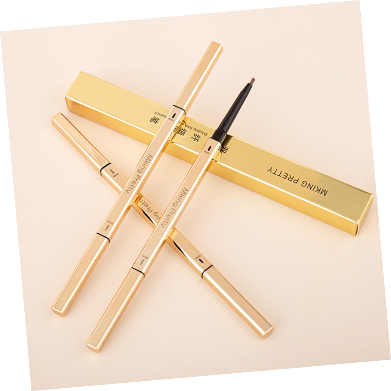 Олівець FRCOLOR 5шт двосторонній стійкий Brow Stylist визначає, фото №7