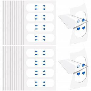 Лента для подтяжки лица V-образная 120 штук Водонепроницаемая - Фото 1