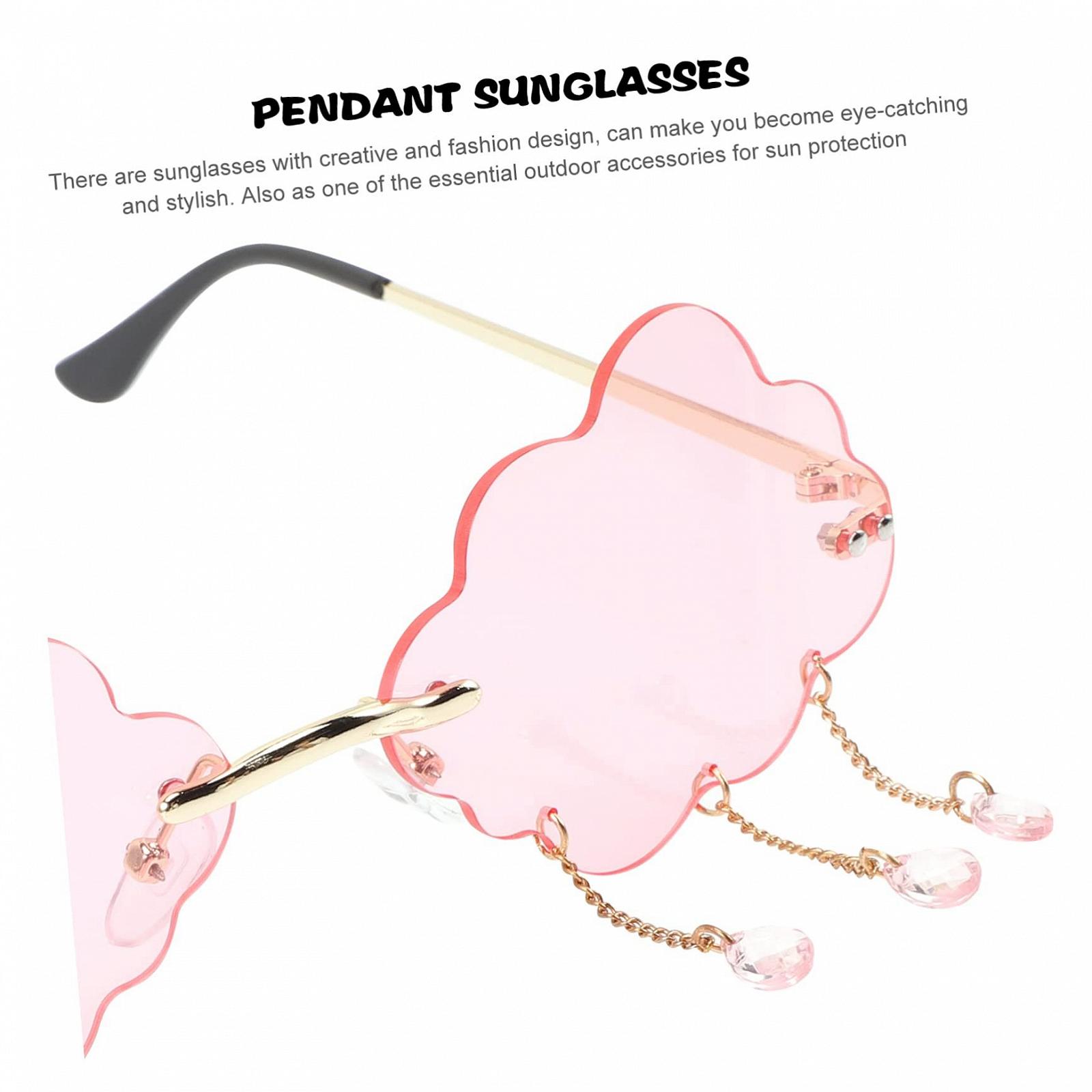 Набір сонцезахисних окулярів PACKOVE, 5 шт, рейв, модні, літні, фото №2