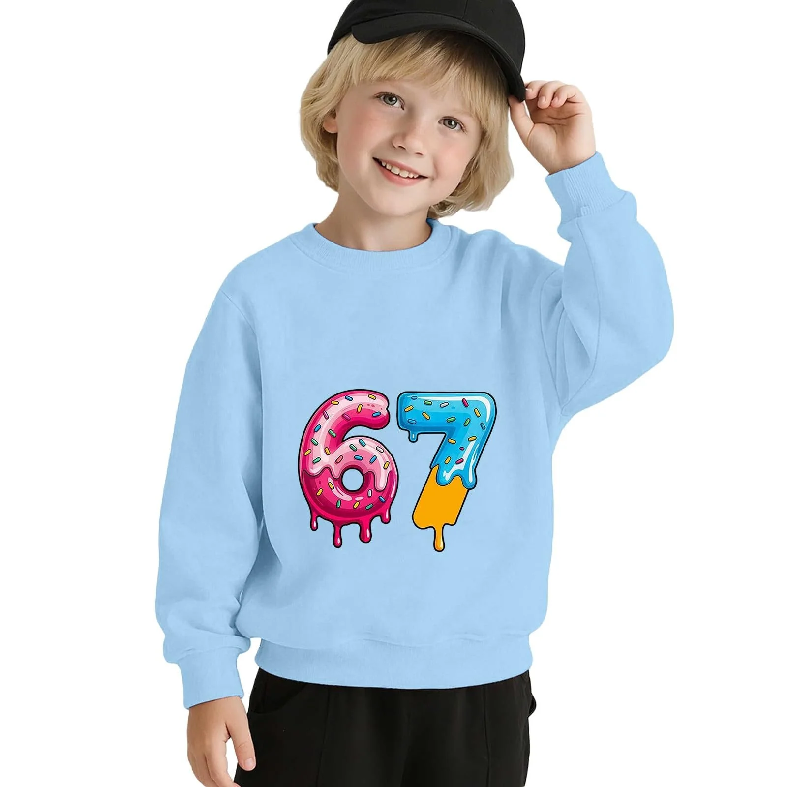 Теплий Пуловер Six Seven Світшот, фото №4