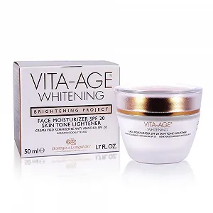 Крем для обличчя BOTTEGA DI LUNGA VITA Vita-Age Whitening Brightening Face Cream від пігментних плям SPF 20 з гліколевою кислотою 50 мл - Фото 1