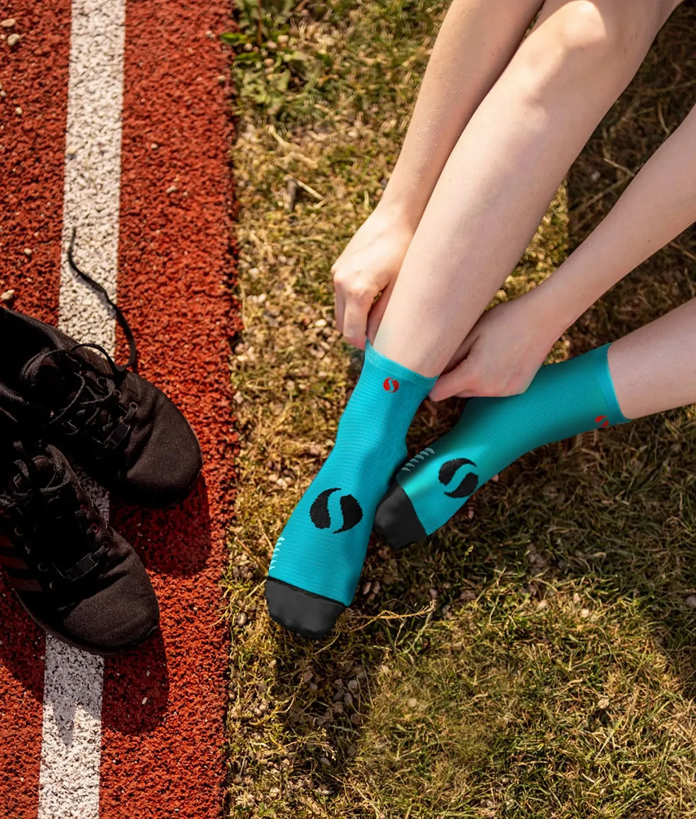 Носки для бега sesto senso 3 пары цветные спортивные носки мужские женские спортивные носки, фото №2