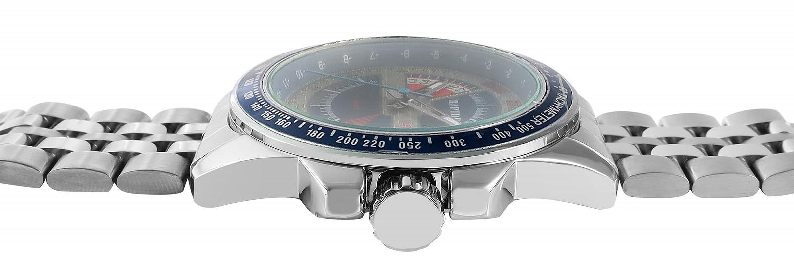 Часы Raptor Elarian Мужские Нержавеющая сталь Раскладная застежка Дата Аналоговые Кварцевые Подарок, фото №3