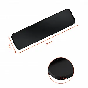 Металевий піднос для свічок Чорний Прямокутний з обідком ціна на synthetic.ua - Фото 1 Металевий піднос для свічок Чорний Прямокутний з обідком synthetic.ua - Фото 1