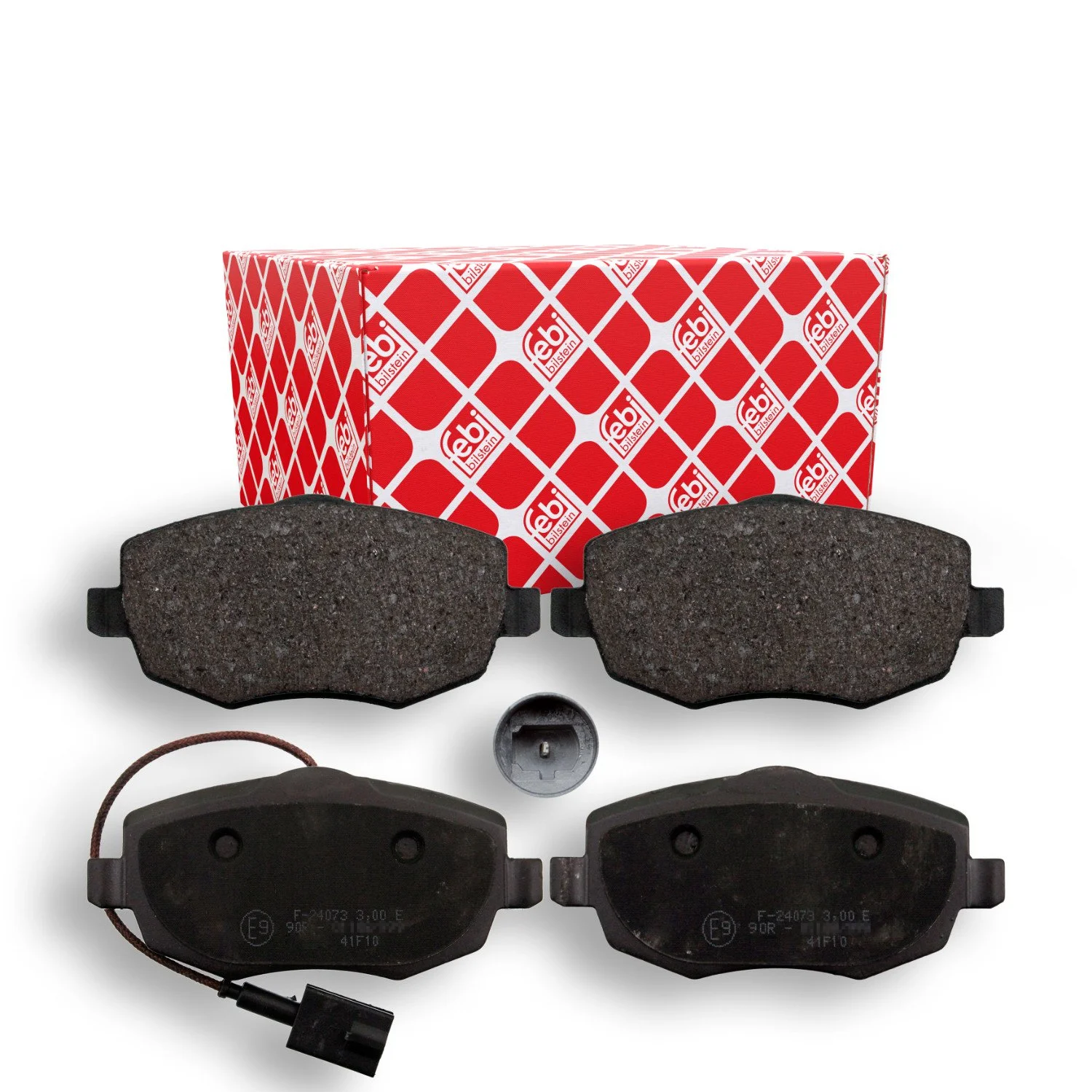 Комплект гальмівних колодок, дискове гальмо FEBI BILSTEIN 116097 для LANCIA передня вісь, фото №1