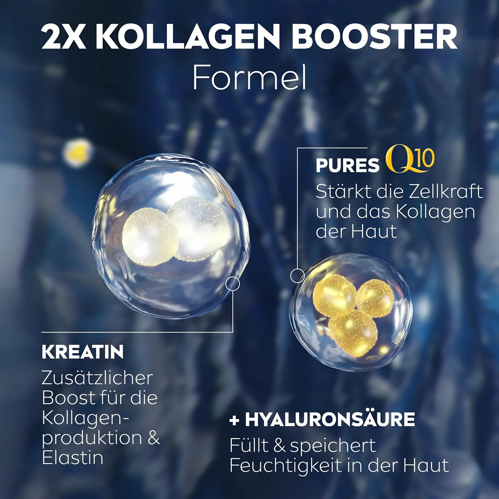 Нічний крем NIVEA Q10 Anti-Wrinkle Power Regenerating 50 мл, фото №3 Нічний крем NIVEA Q10 Anti-Wrinkle Power Regenerating 50 мл, фото №3