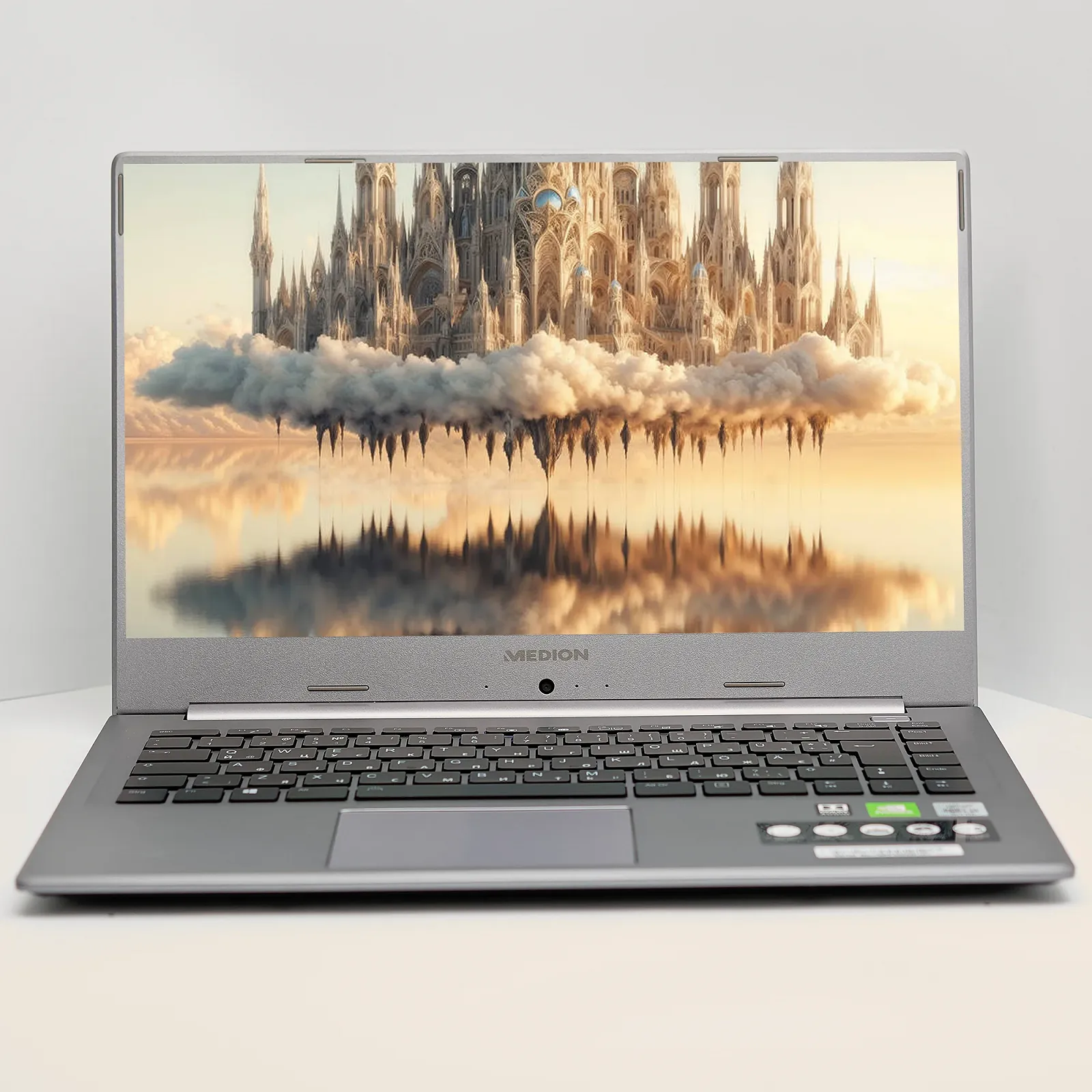 Ноутбук 15.6'' Medion (Lenovo Group) Akoya P15647 | IPS (1920x1080) FullHD | Intel Core i5-10210U | RAM 8 ГБ | SSD 256 ГБ |  Nvidia GeForce | Intel UHD Graphics | Підсвітка клавіатури |  Металевий корпус | Win11 (5024), фото №1