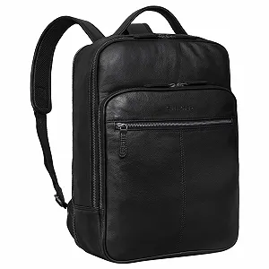 Купить Рюкзак для ноутбука STILORD Pietro 15.6" XL кожаный черный - Фото 1 Рюкзак для ноутбука STILORD Pietro 15.6" XL кожаный черный - Фото 1