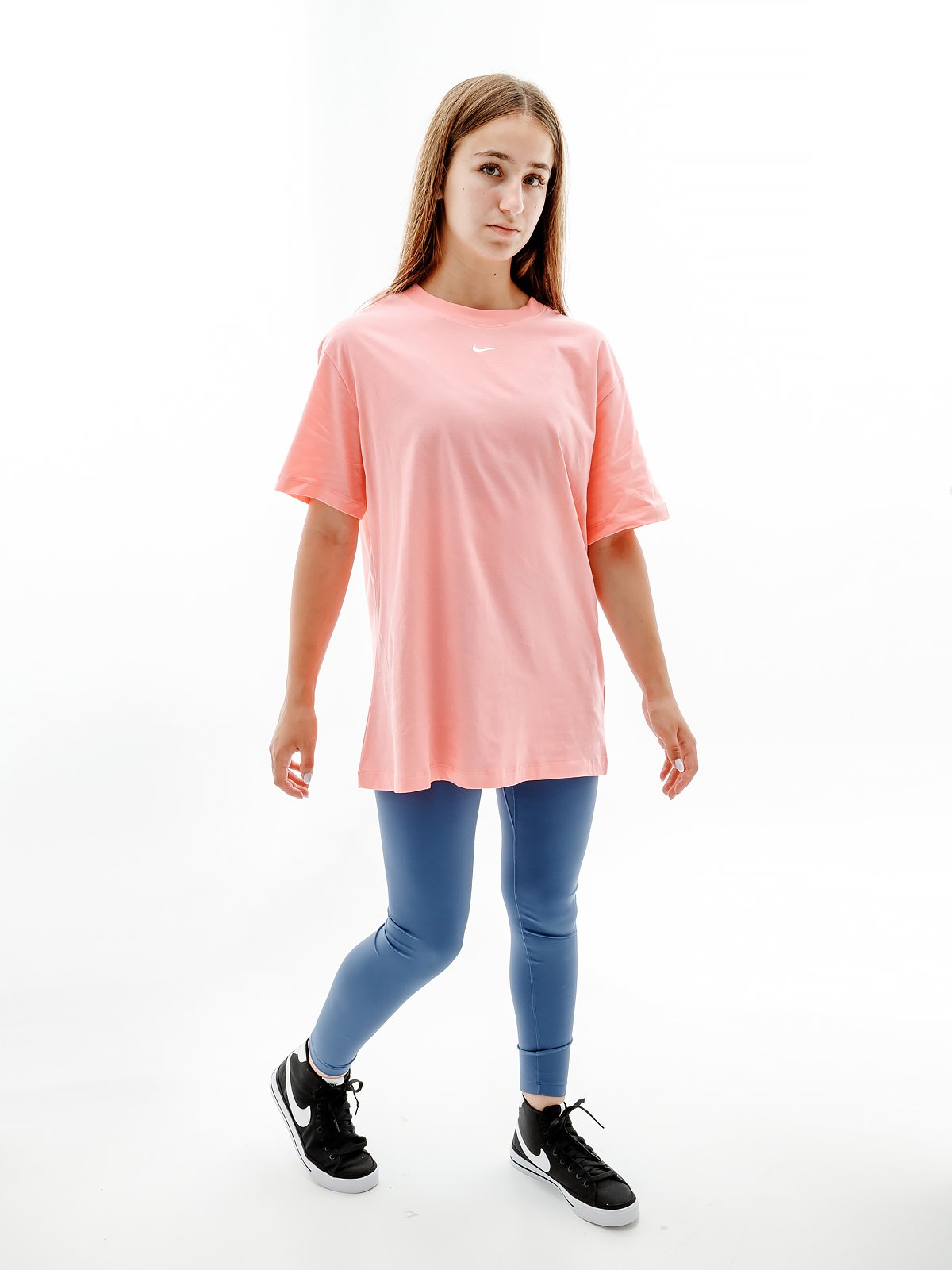 Футболка Nike W NSW ESSNTL TEE BF LBR XS, фото №4