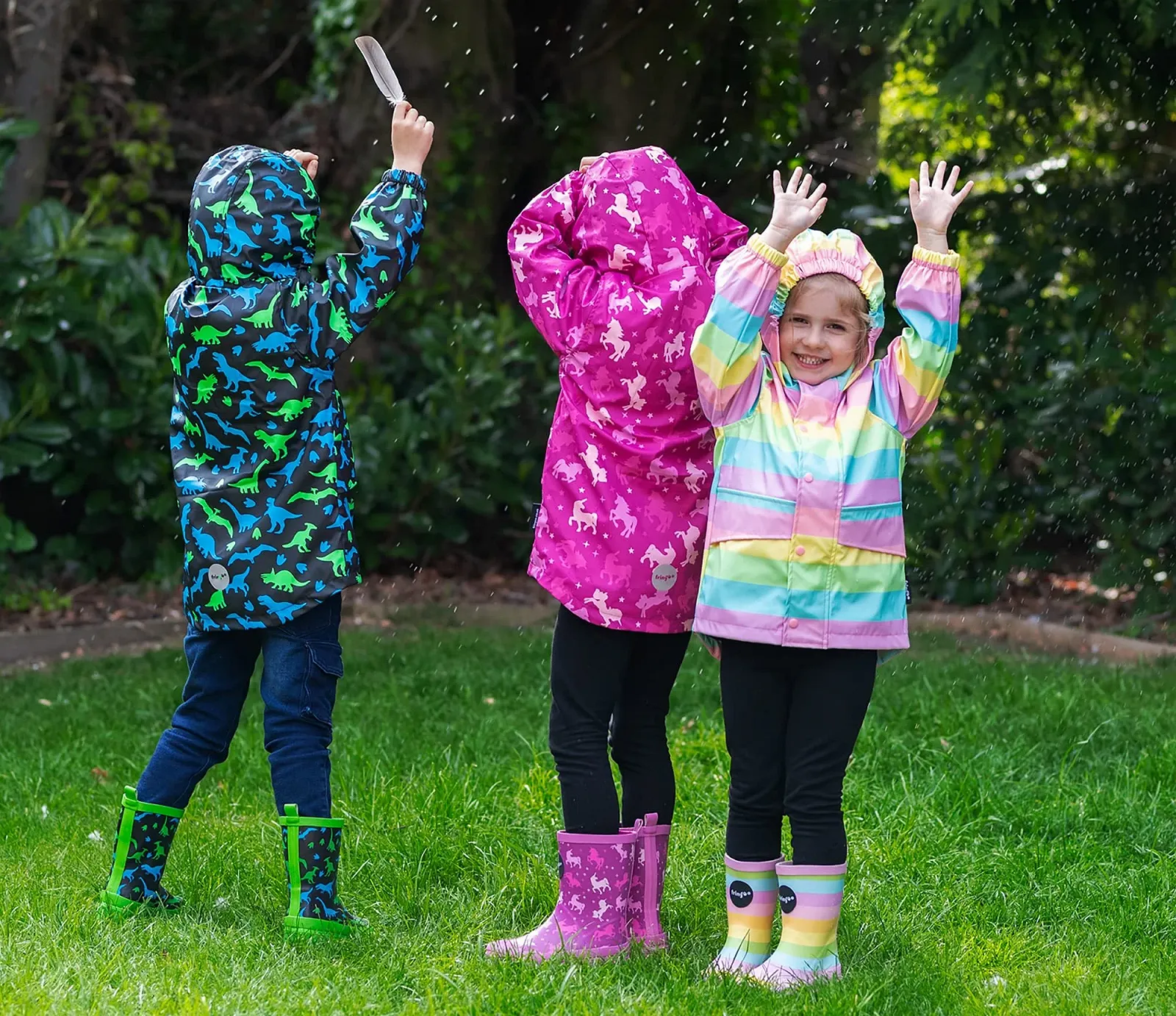 Дощовик Fringoo Динозавр Багатокольоровий Динозавр, фото №5