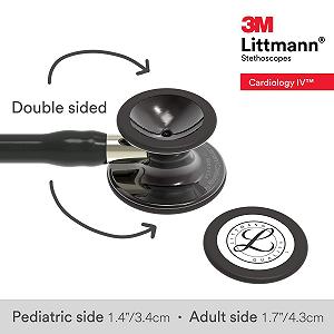 Стетоскоп 3M Littmann IV, 6204 69 см Чорний synthetic.ua - Фото 1