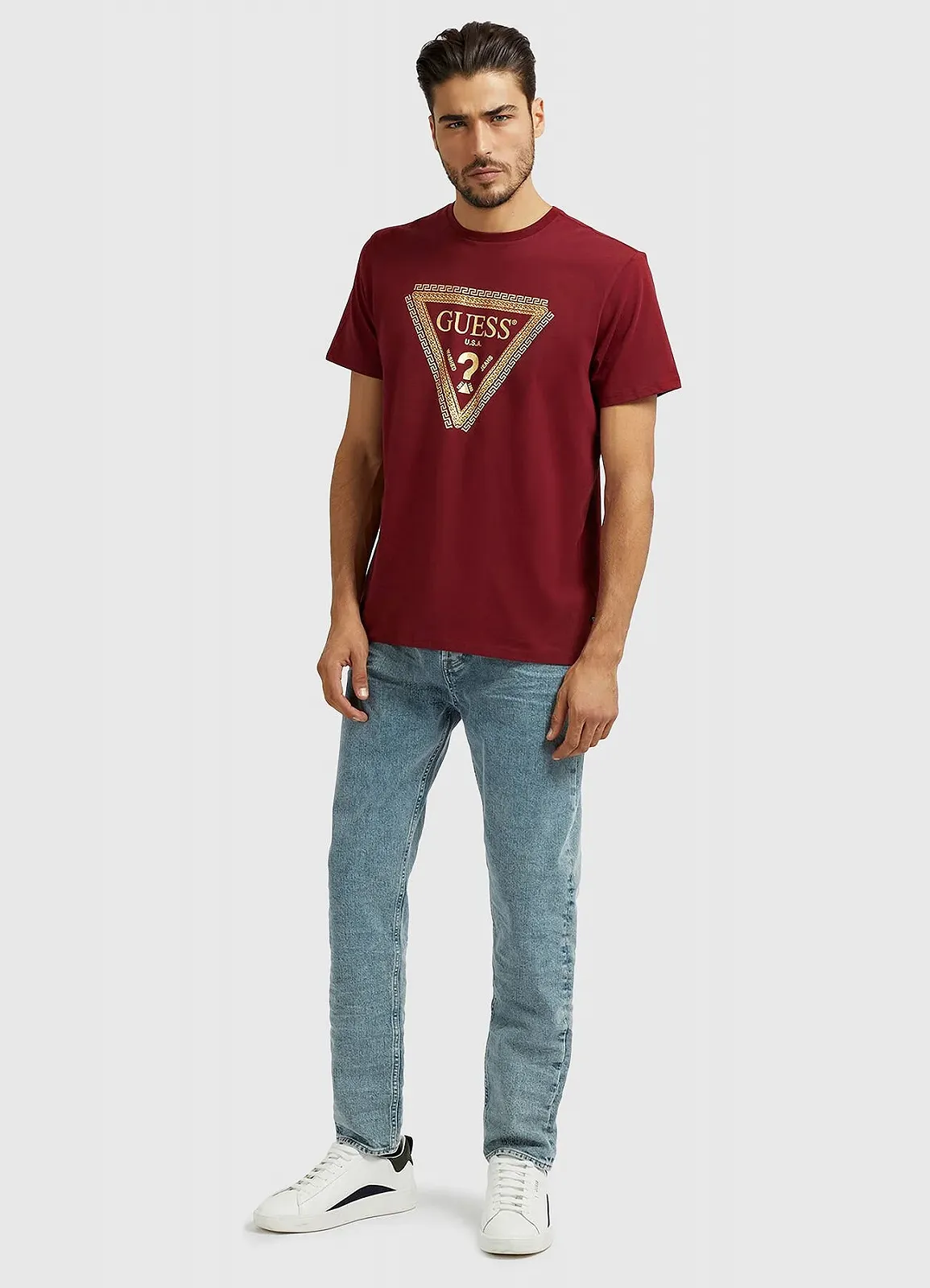 Чоловічі джинсові штани Guess Синій - 32, фото №1
