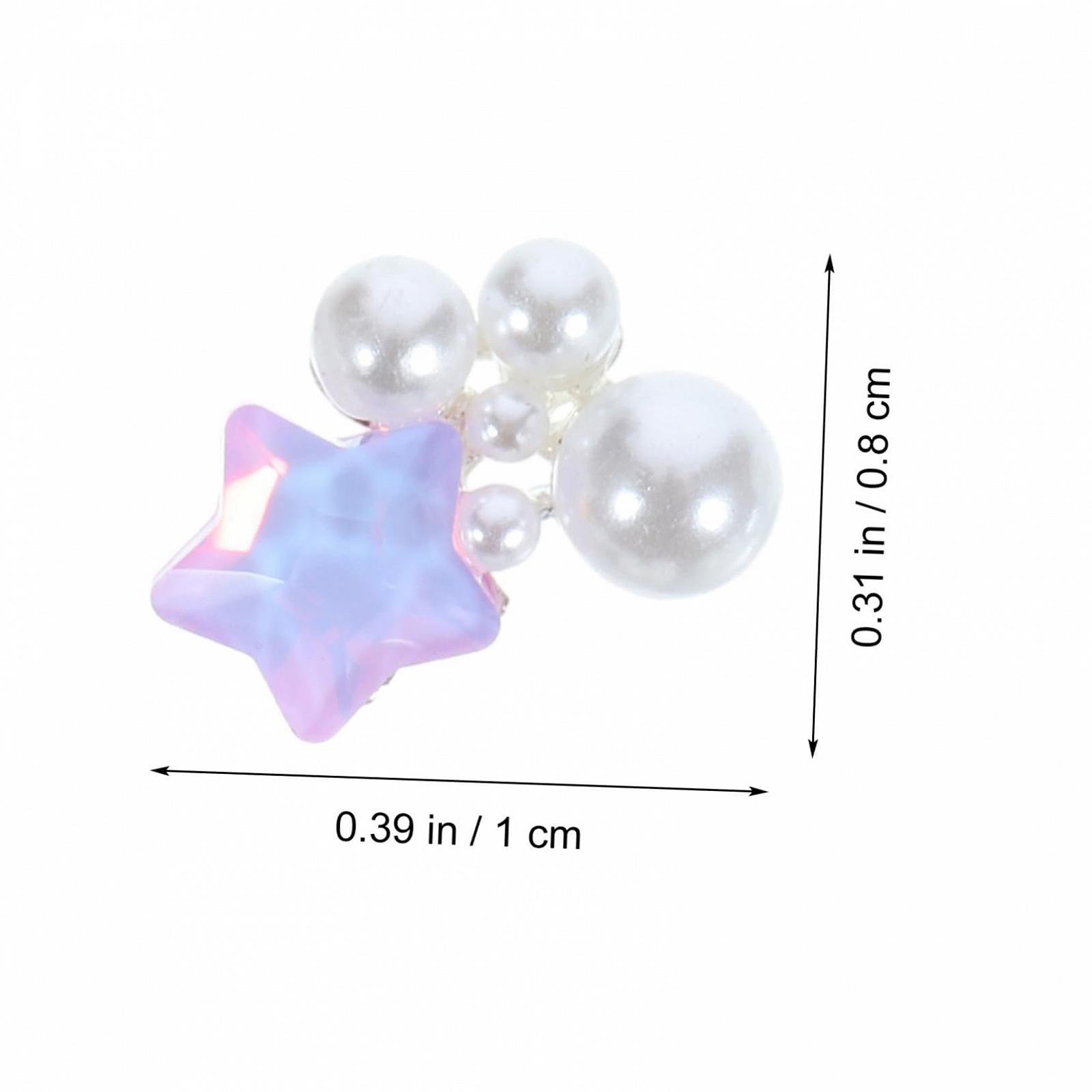 Підвіски для нігтів minkissy 30 шт, маленькі намистини, фото №4