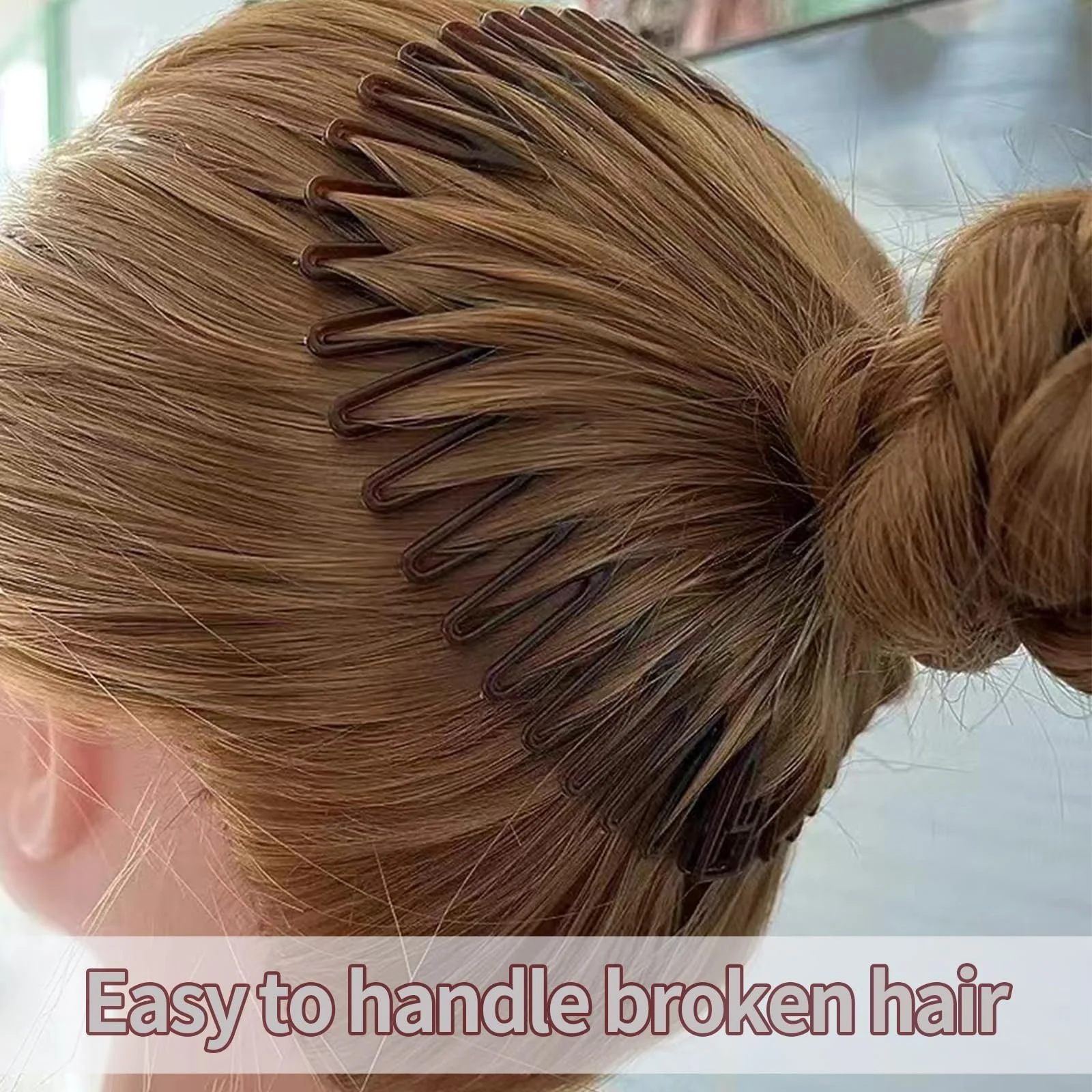 Обруч-гребешок зигзаг 12 шт, фото №6