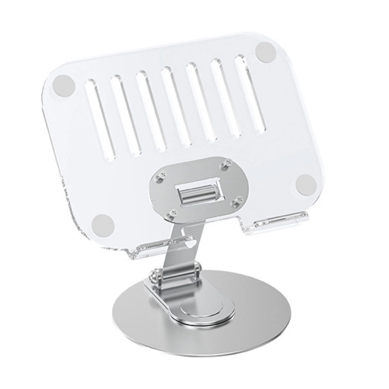 Підставка для ноутбука Портативна Складна Обертання на 360 градусів Охолоджуюча, фото №1