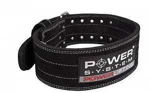 Пояс для пауэрлифтинга Power System Lifting PS-3800 M Black - Фото 1