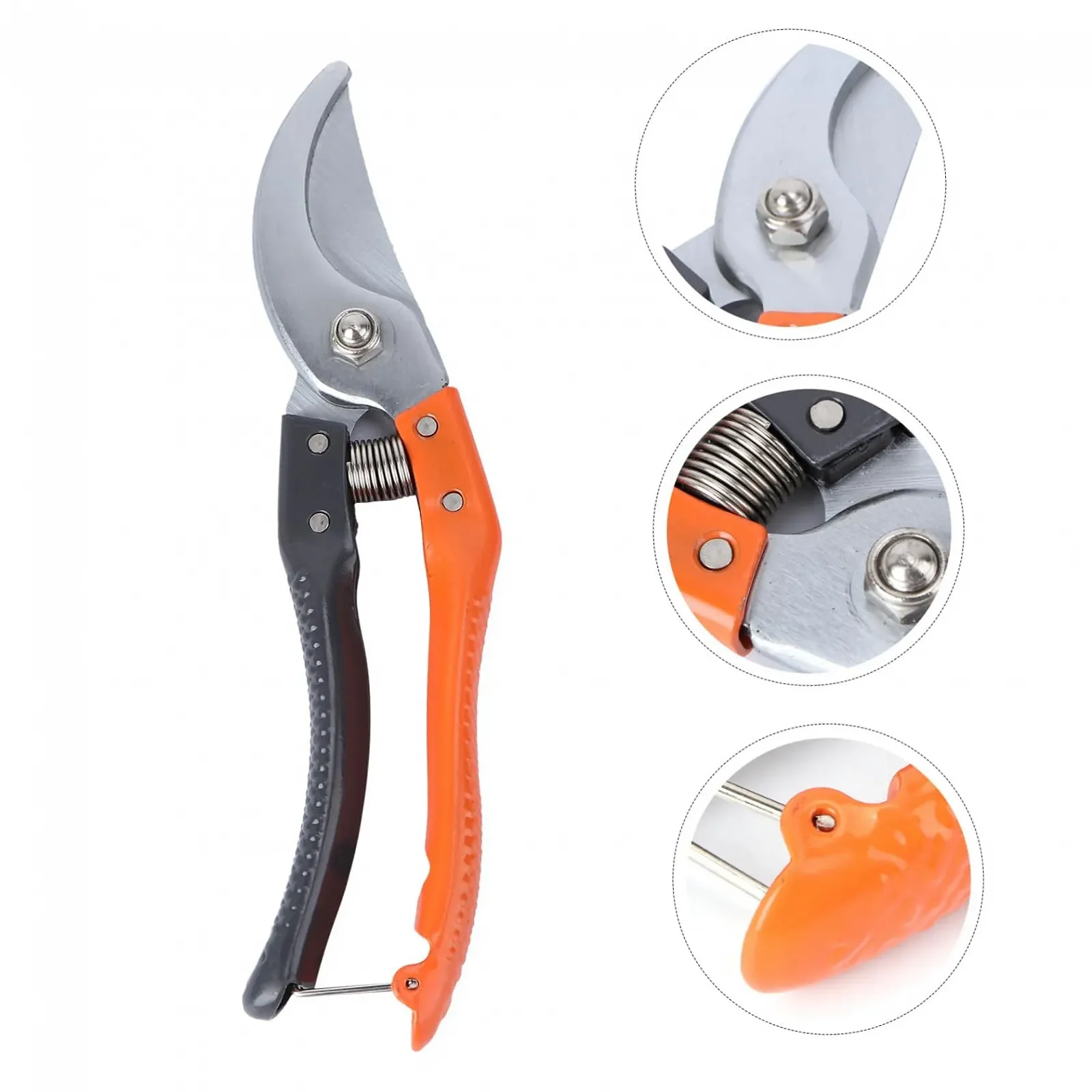 Секатор садовий Happyyami Марганцева сталь Різнокольоровий, фото №8