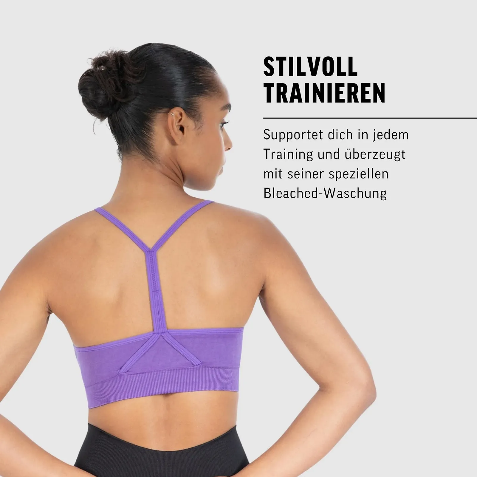 Спортивный бюстгальтер-топ SMILODOX Batik Scrunch Icon Shaped Fit непрозрачный пуш-ап V-образный вырез без косточек съемные чашки регулируемые бретели, фото №3