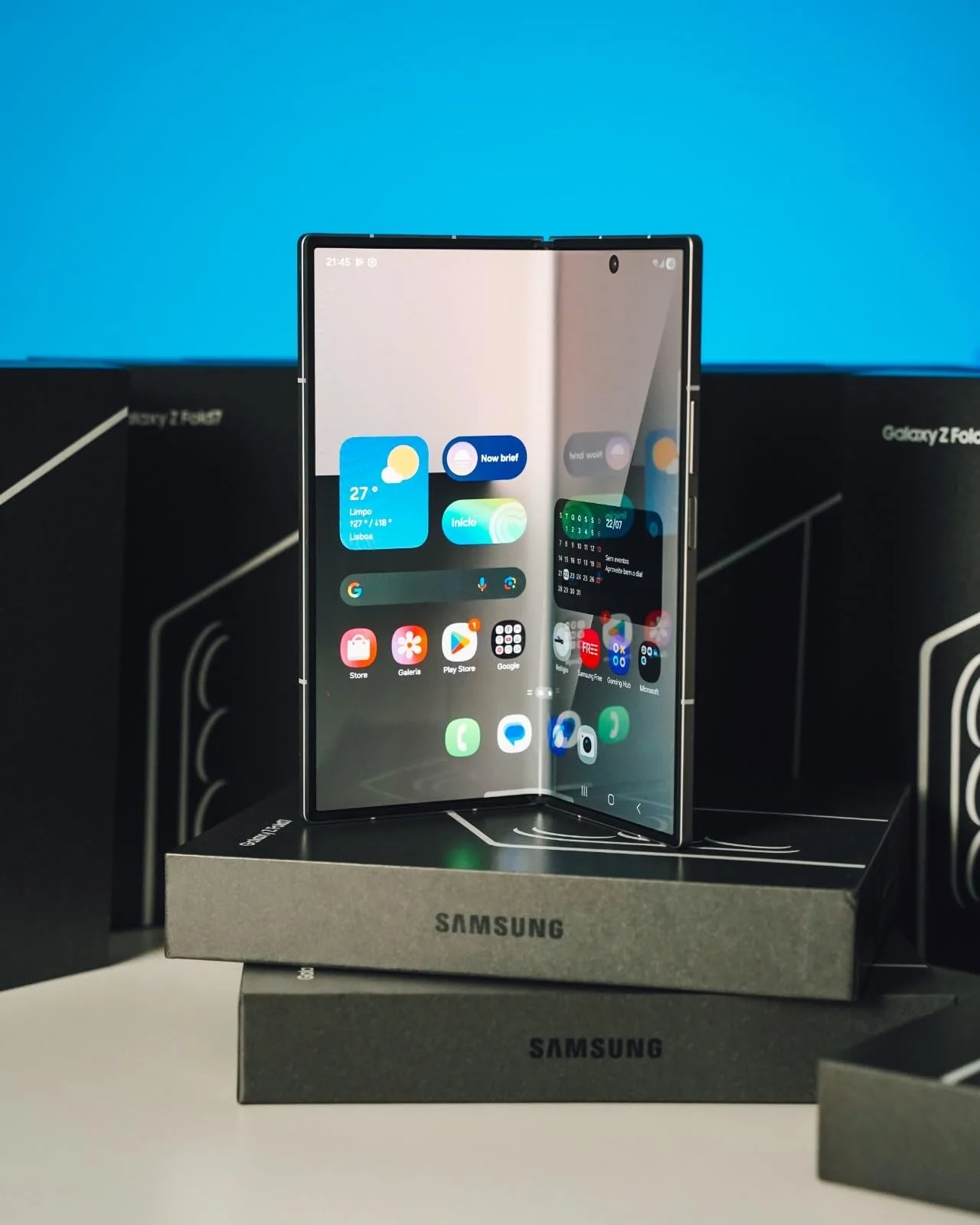 Смартфон Samsung Galaxy Z Fold 7 8 дюймов 512GB 12GB Dual SIM Темно-синий, фото №1 Смартфон Samsung Galaxy Z Fold 7 8 дюймов 512GB 12GB Dual SIM Темно-синий, фото №1