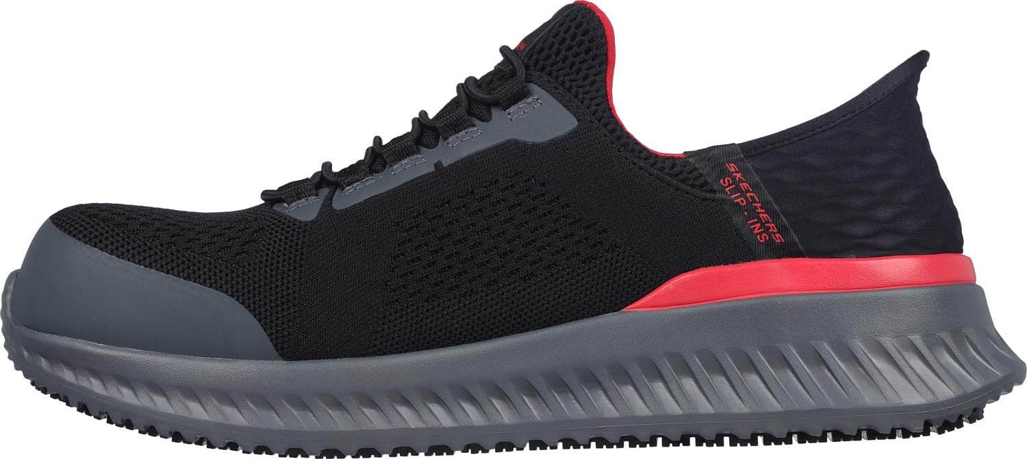 Кросівки Skechers Hands Free Slip-ins Tilido Fletchit Comp Toe, фото №4