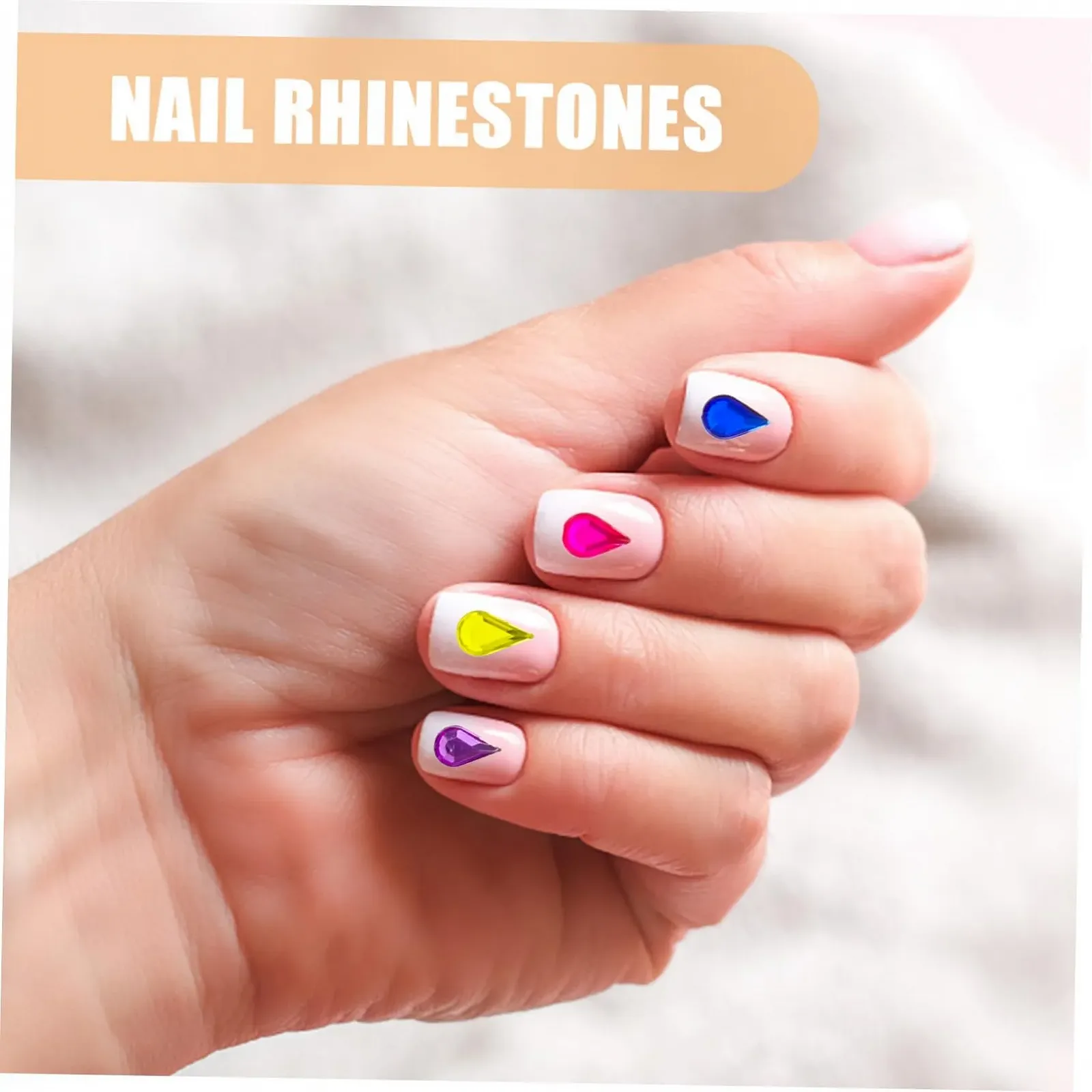 Кришталі для макіяжу MERRYHAPY для очей, самоклеючі наклейки, прикраси для тіла, для хлопчиків і дівчаток, 180 штук, фото №7