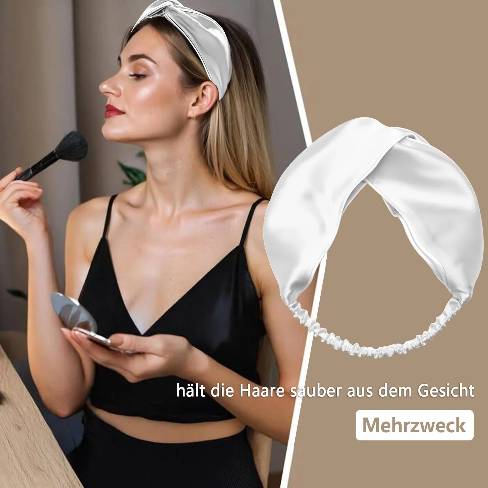 Набір пов'язок на голову для вмивання, фото №3