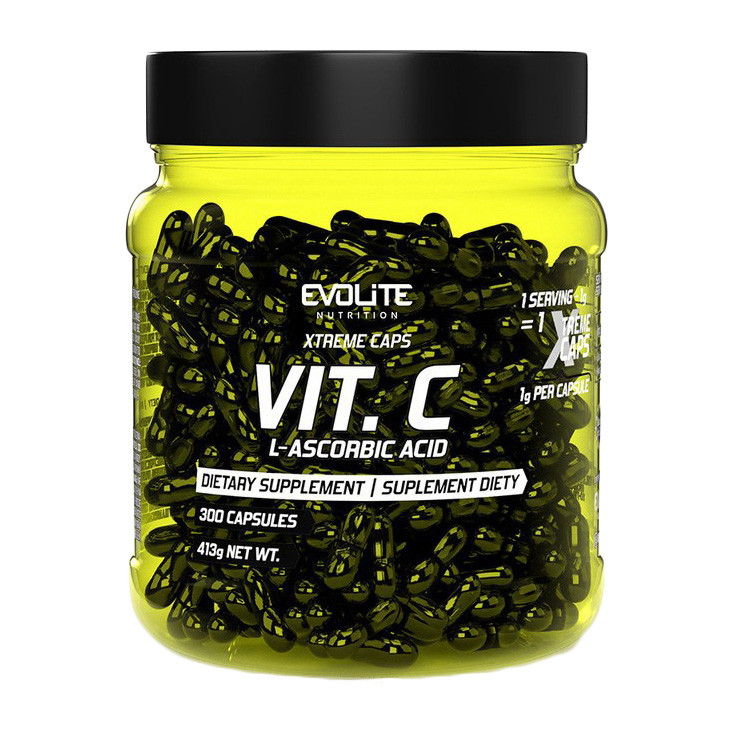 Evolite Nutrition Vitamin C Extreme 1000 mg 300 caps, фото №1