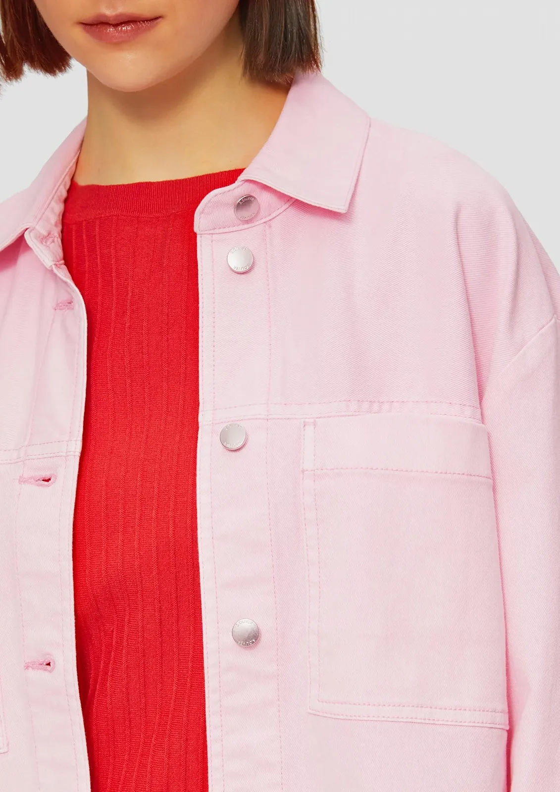 Сорочка-піджак s.Oliver Casual з твілу вільного крою, фото №2 Сорочка-піджак s.Oliver Casual з твілу вільного крою, фото №2