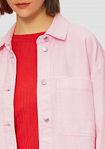 Сорочка-піджак s.Oliver Casual з твілу вільного крою synthetic.ua - Фото 1