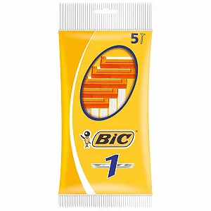 Одноразовая бритва BiC 1 Sensitive с одним лезвием 5 упаковок по 5 штук synthetic.ua - Фото 1