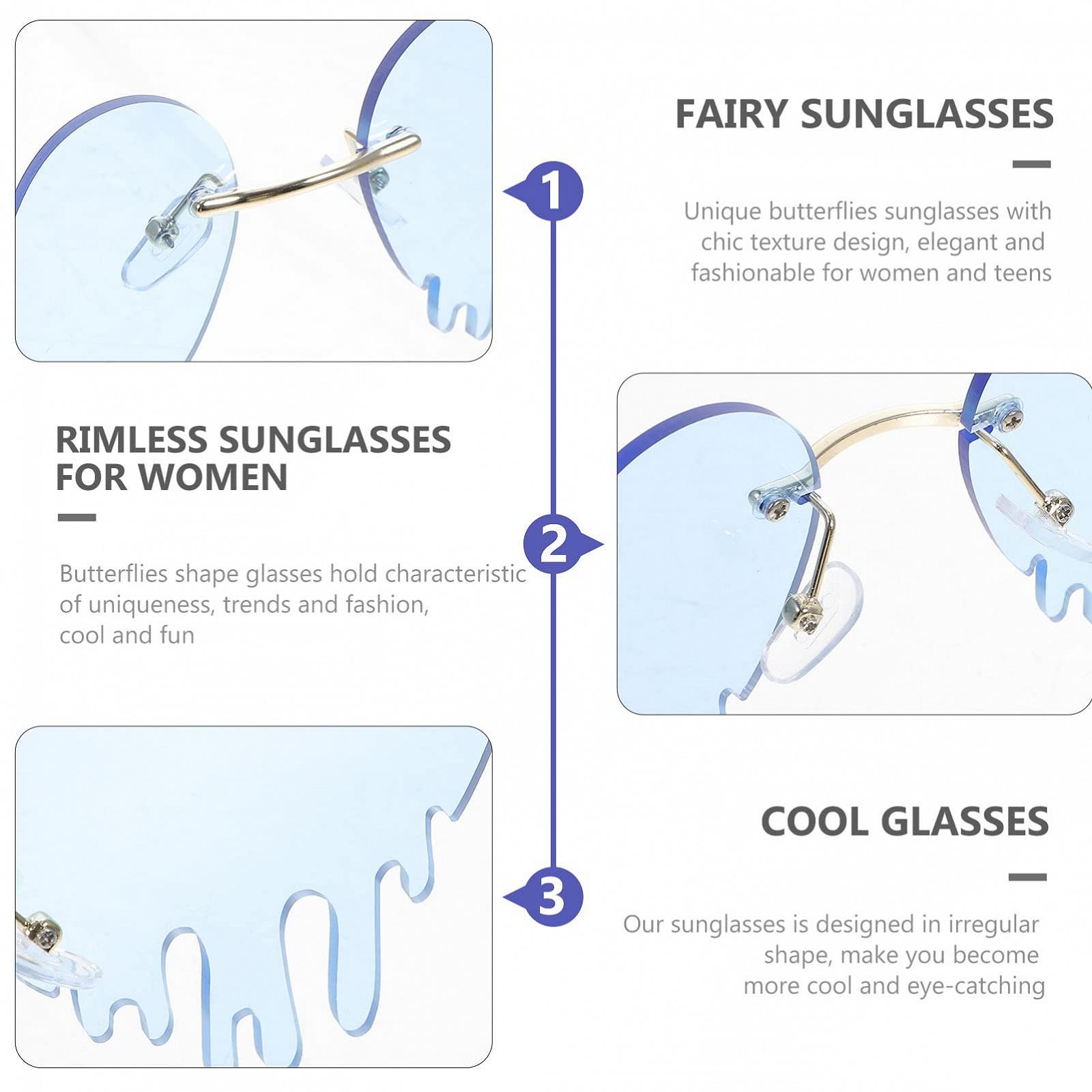 Сонцезахисні Окуляри PACKOVE 4 Штуки Без Оправи, фото №7