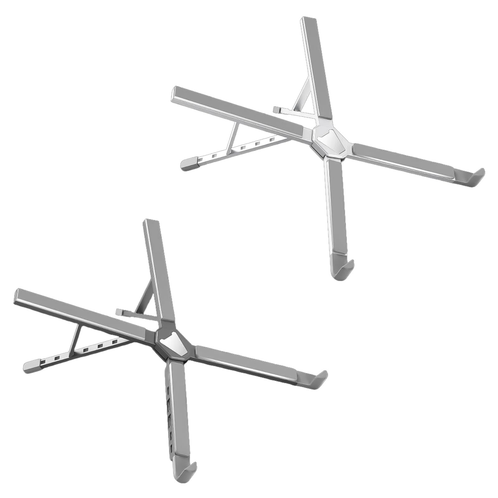 Подставка для ноутбука алюминиевая регулируемая эргономичная с охлаждением USB Type C PD100W адаптером, фото №8 Подставка для ноутбука алюминиевая регулируемая эргономичная с охлаждением USB Type C PD100W адаптером, фото №8