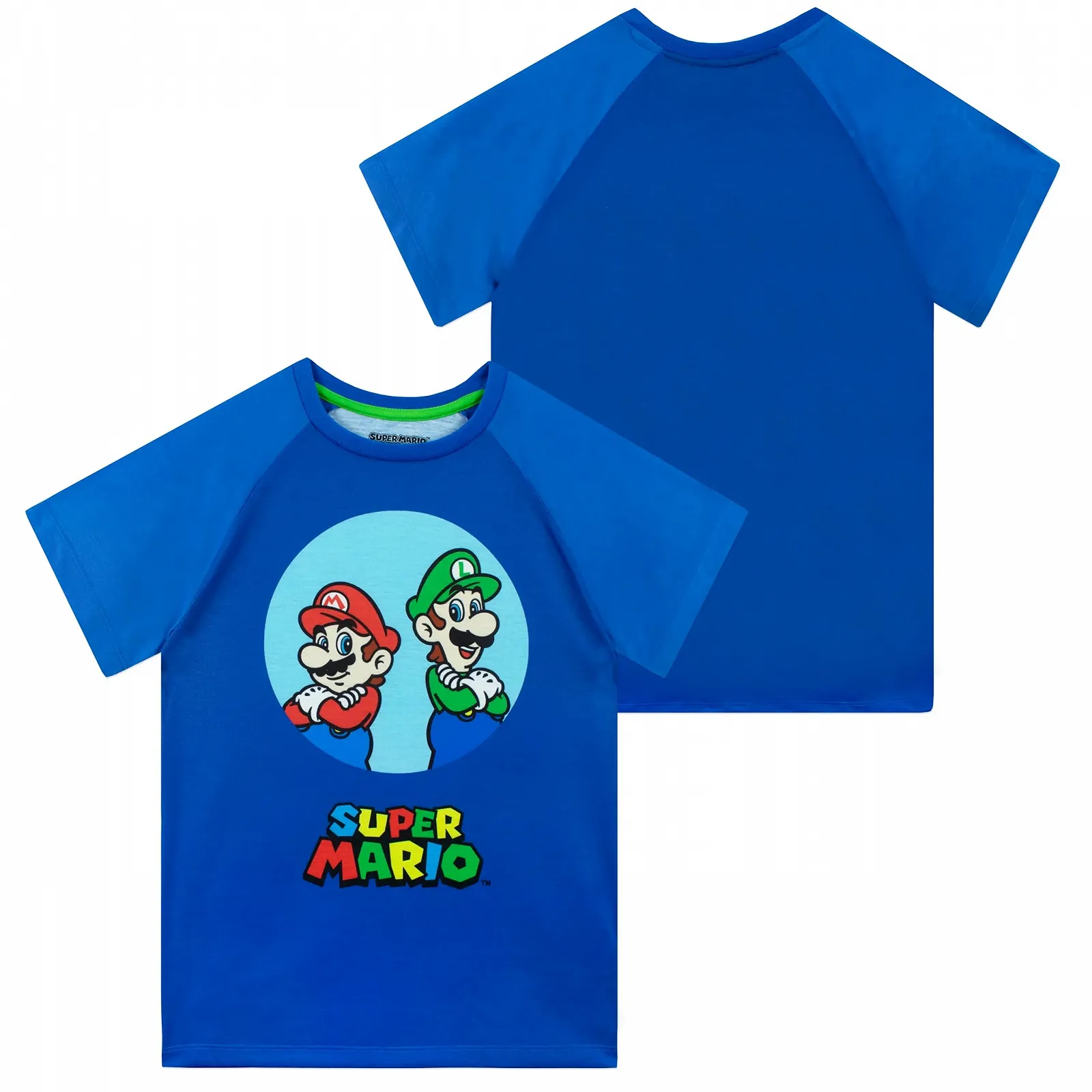 Пижама Super Mario Mario and Luigi для мальчиков, детская, короткая, официальный мерчандайз Mario, фото №8