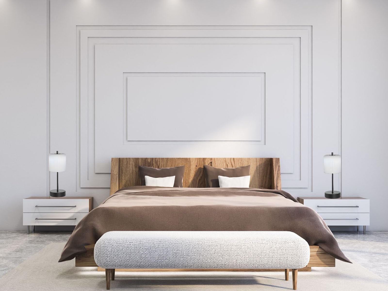 Настільна лампа RIVA Бездротова з сенсорним диммером Висота 34,5 см Чорна / Опалове скло, фото №8