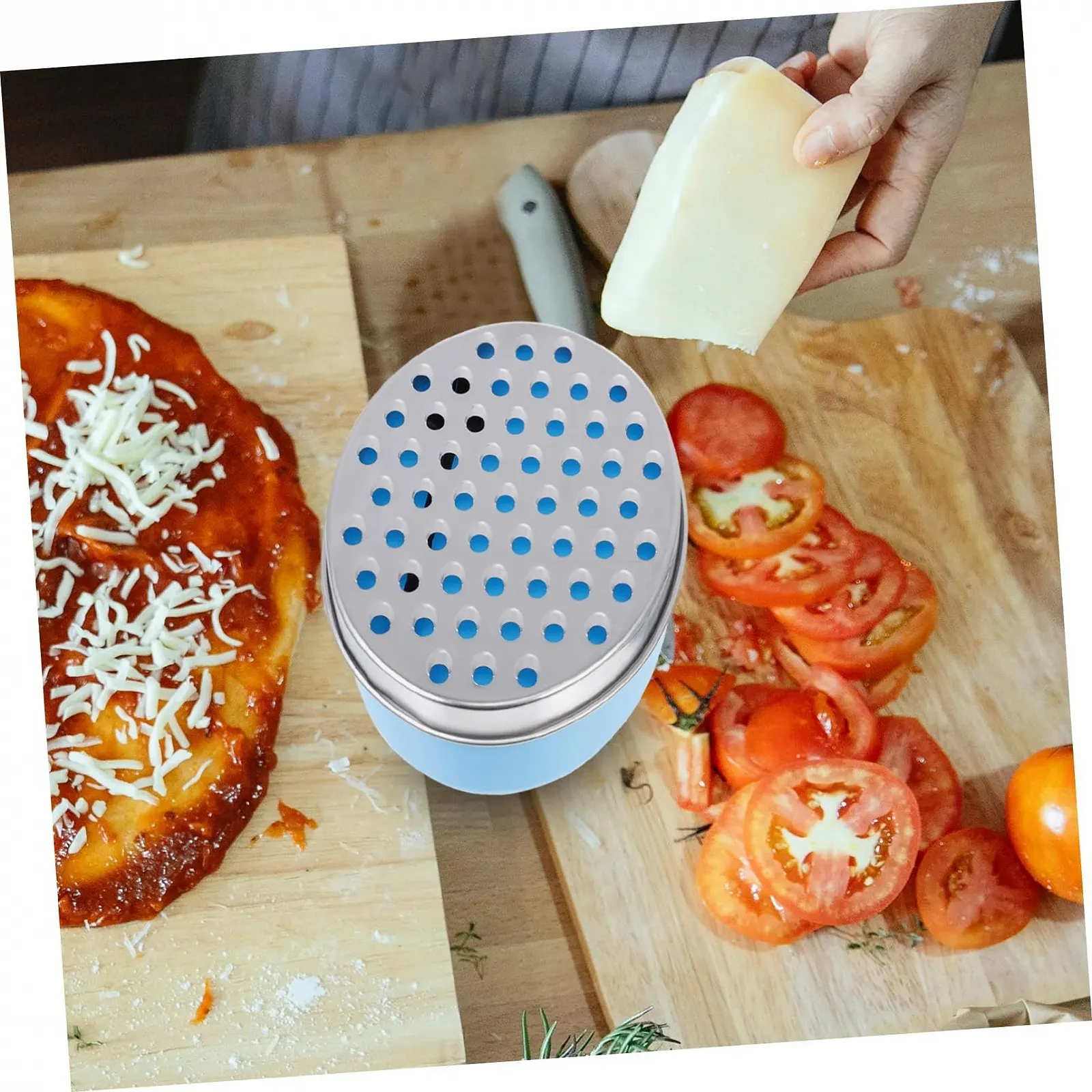 Резак для сыра Практичный Легкий Ручной Голубой, фото №9