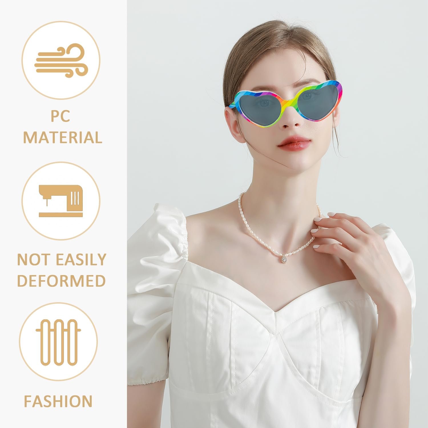 Солнцезащитные очки CHSZSH Женские, 1 пара, фото №4