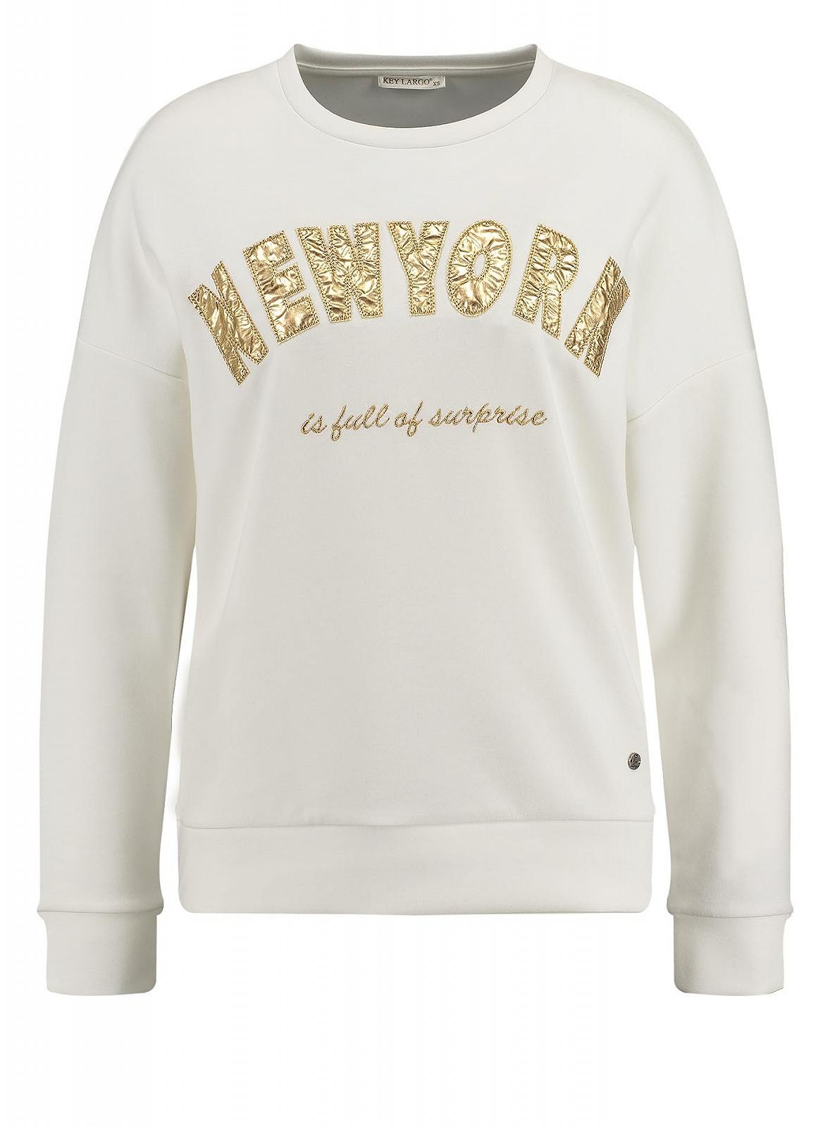 Женский свитшот KEY LARGO New York Round, фото №1 Женский свитшот KEY LARGO New York Round, фото №1