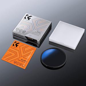 Поляризационный светофильтр K&F Concept Nano-K CPL 39mm Черный synthetic.ua - Фото 1