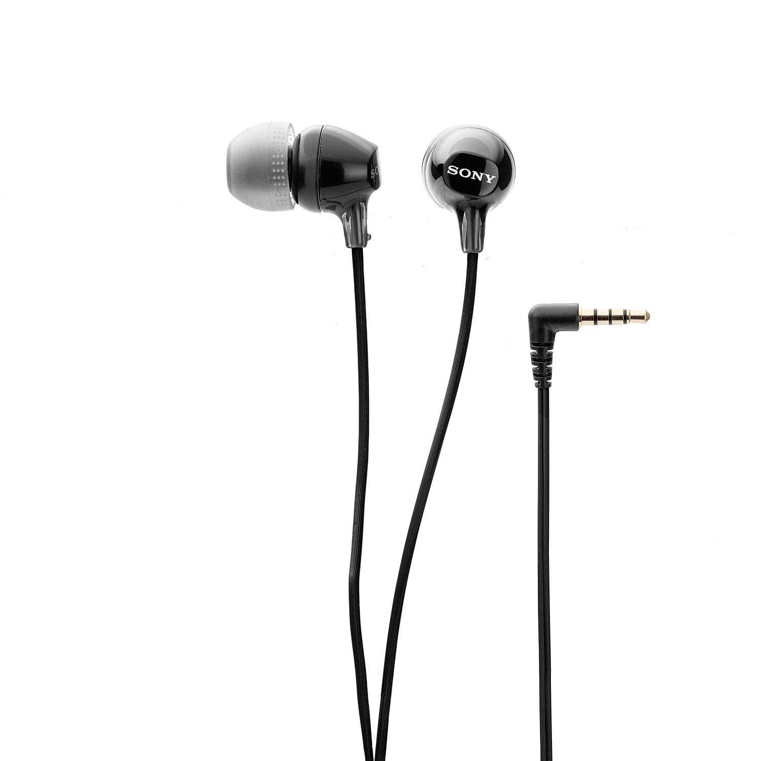 Навушники Sony MDR-EX15AP з мікрофоном для смартфона - Чорний, фото №4