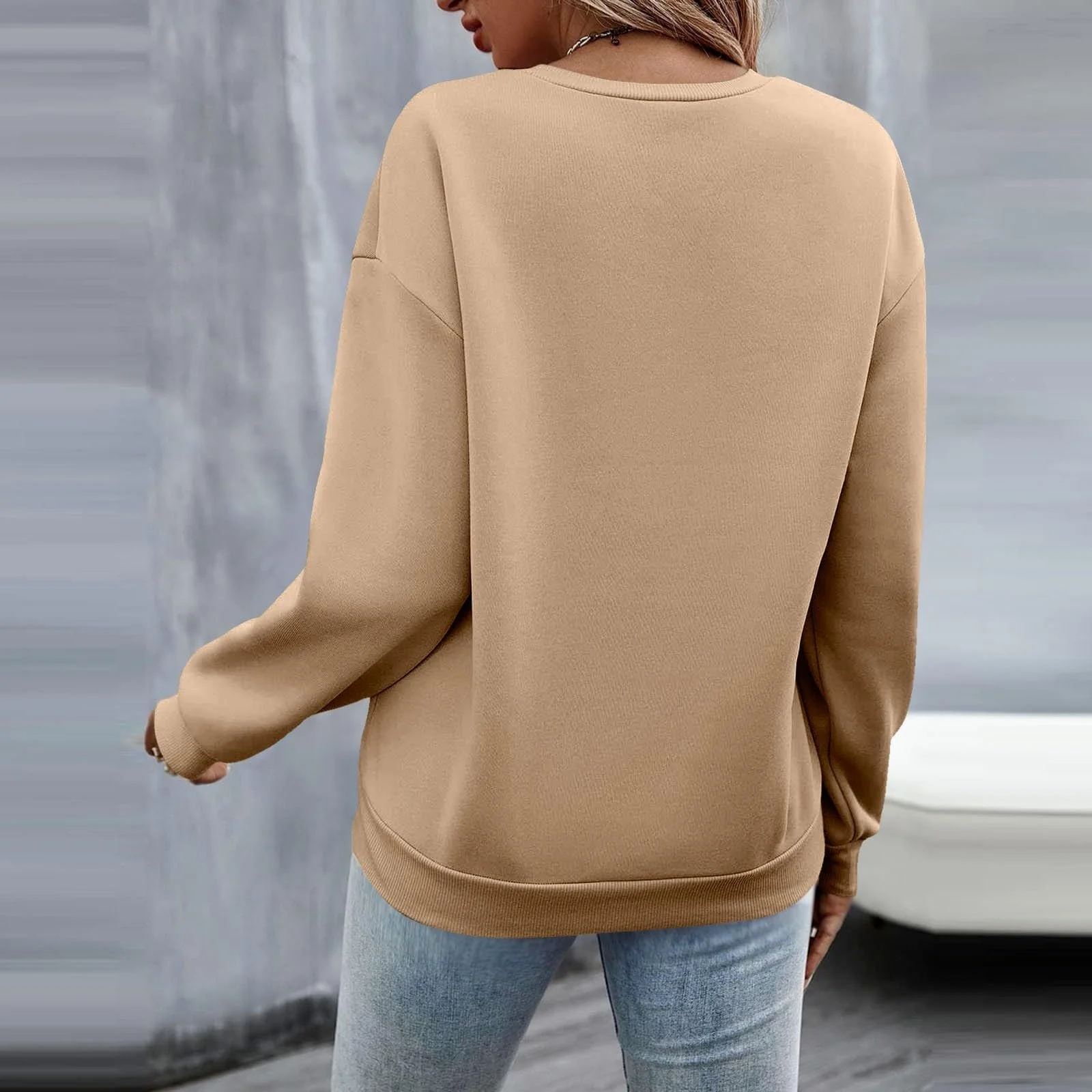 Женский Пуловер Workou 2025 с надписью Smile, круглый вырез, эстетичный, повседневный, графический, Y2K, аниме, модный, удобный, тонкий, для осени, фото №7