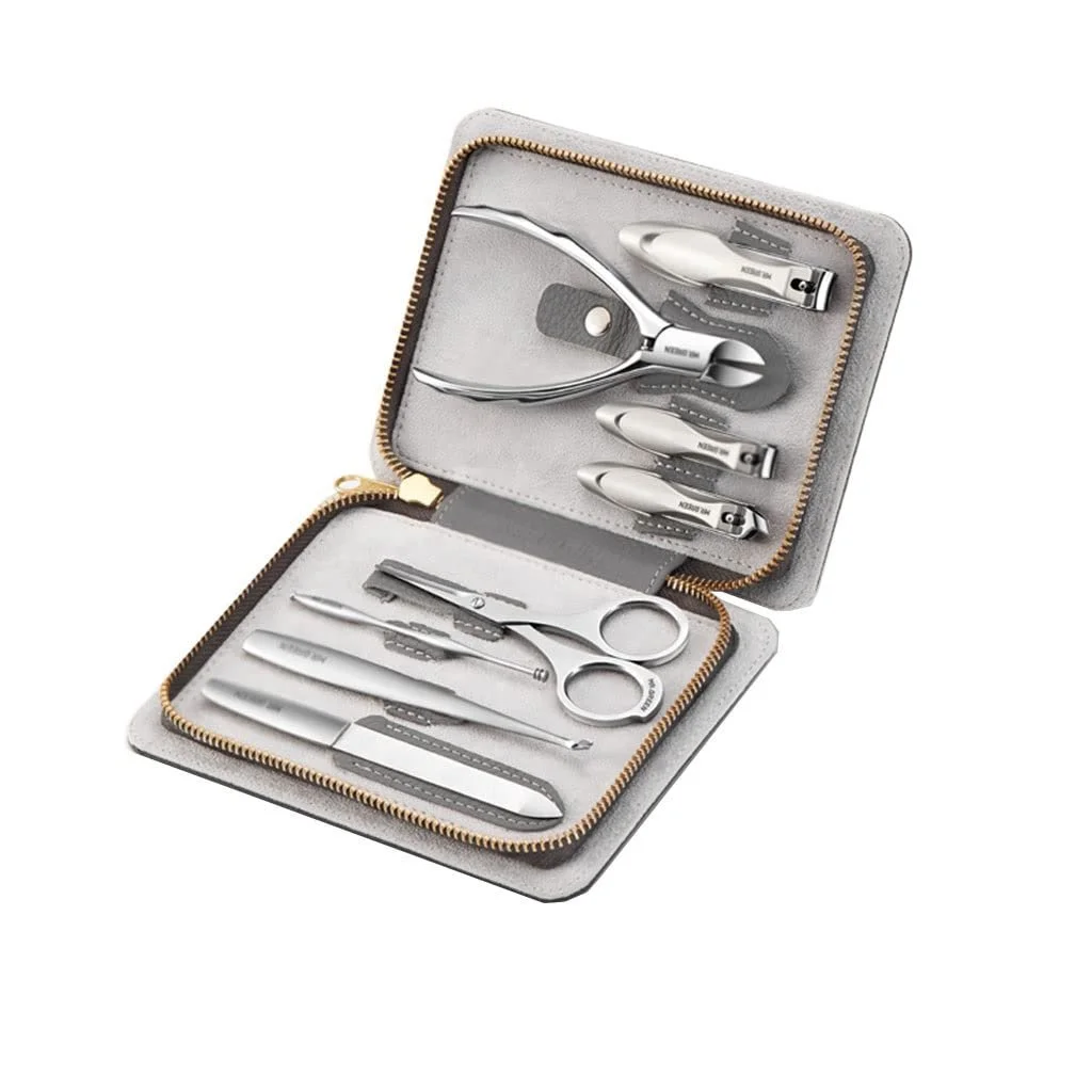 Професійний набір для манікюру та педикюру 8 предметів, нержавіюча сталь, фото №1
