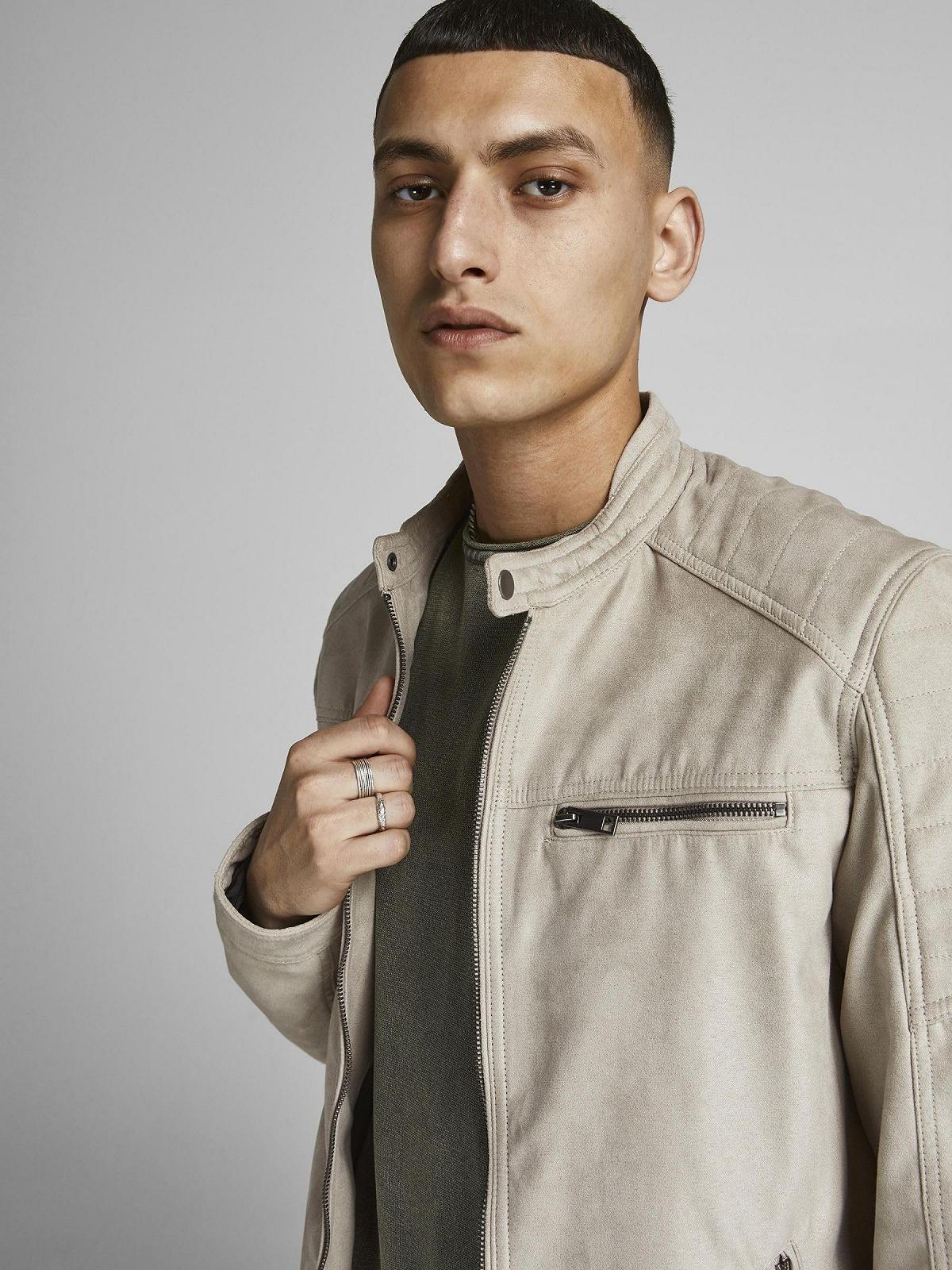 Куртка Jack & Jones из искусственной кожи для мужчин, фото №8