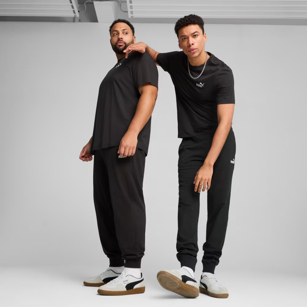 Штани ESS No. 1 Logo Jersey Pants 68261801 Puma Чорний S, фото №5